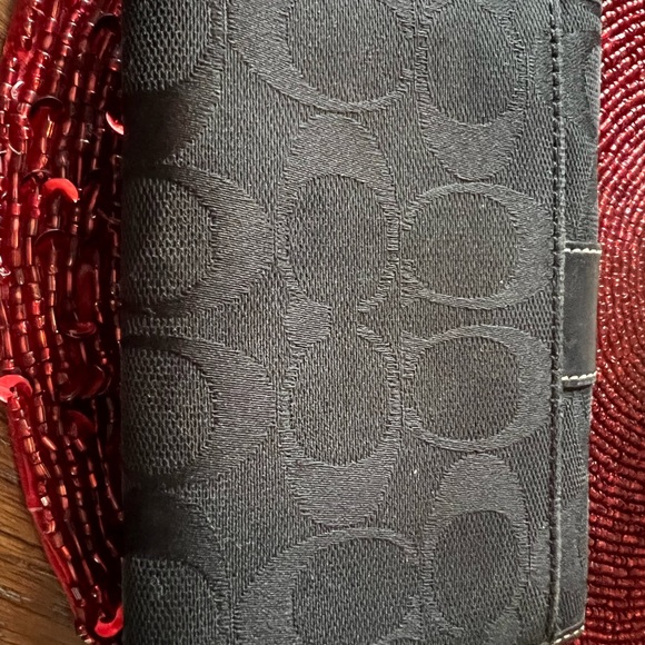 Black Coach Purse & Wallet with Dustbag ❤️ - Picture 16 of 16